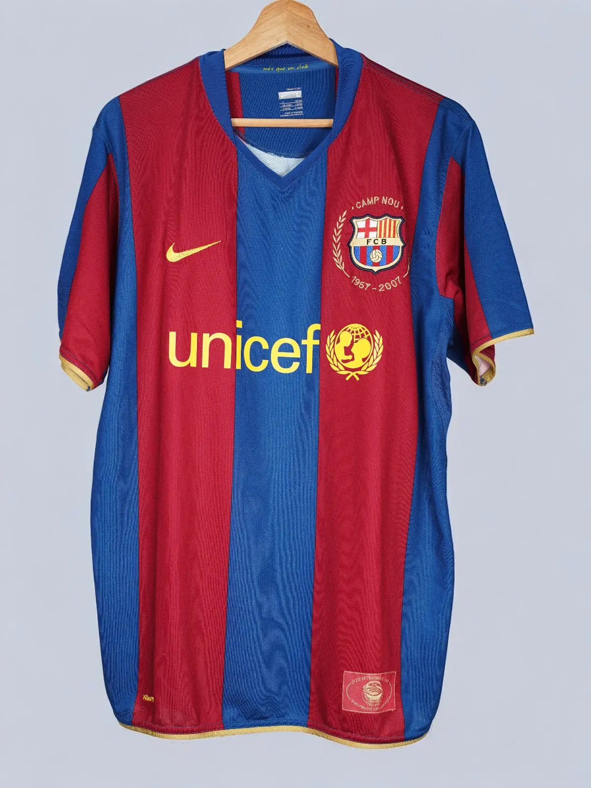 FC Barcelona Heimtrikot 2007/8 Ronaldinho 10 (L)