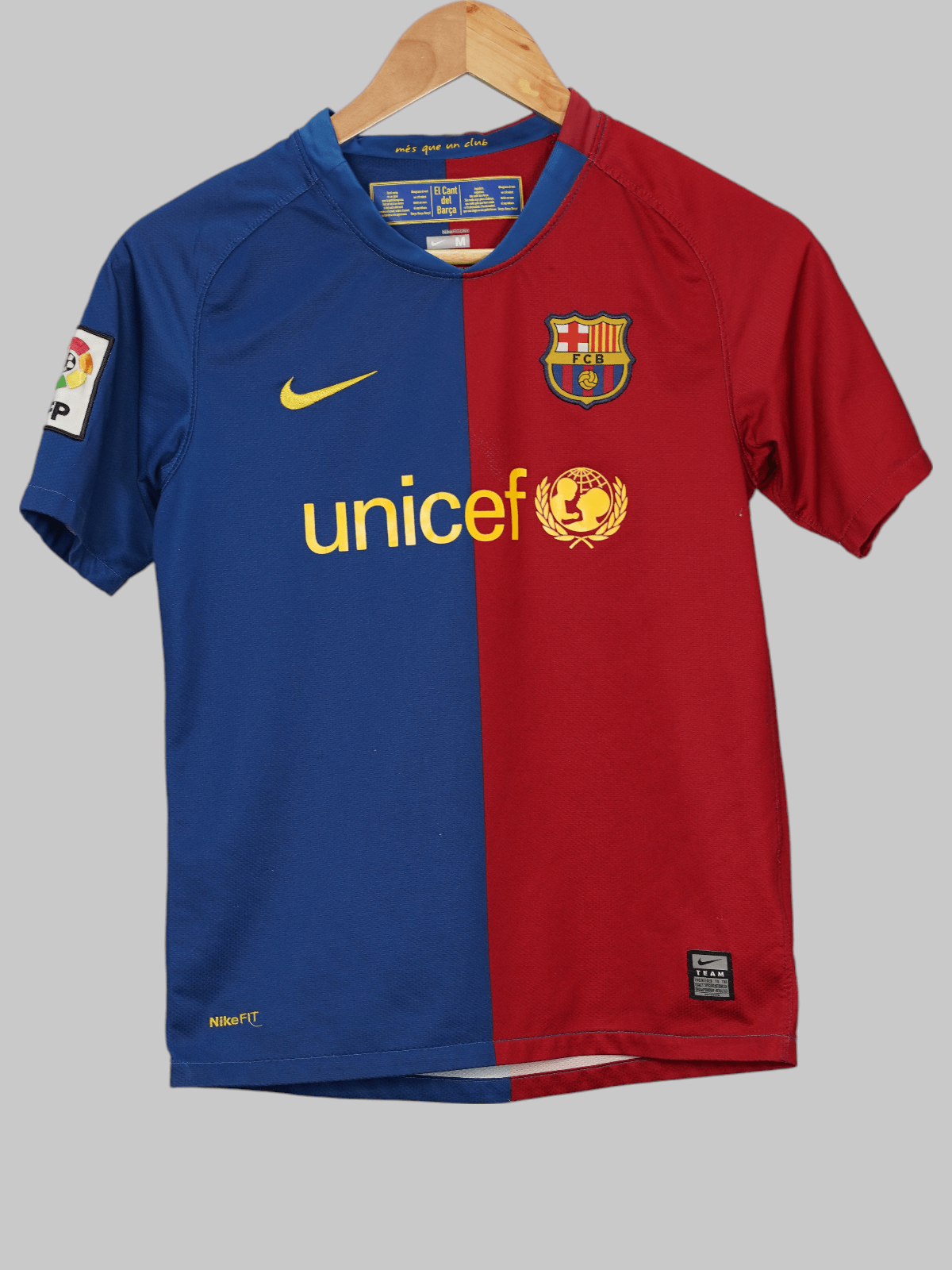 FC Barcelona Home Shirt 2008/09 (M Kids)