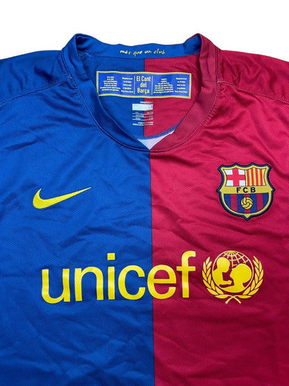 FC Barcelona Home Shirt 2008/9 - 9/10 - XXL