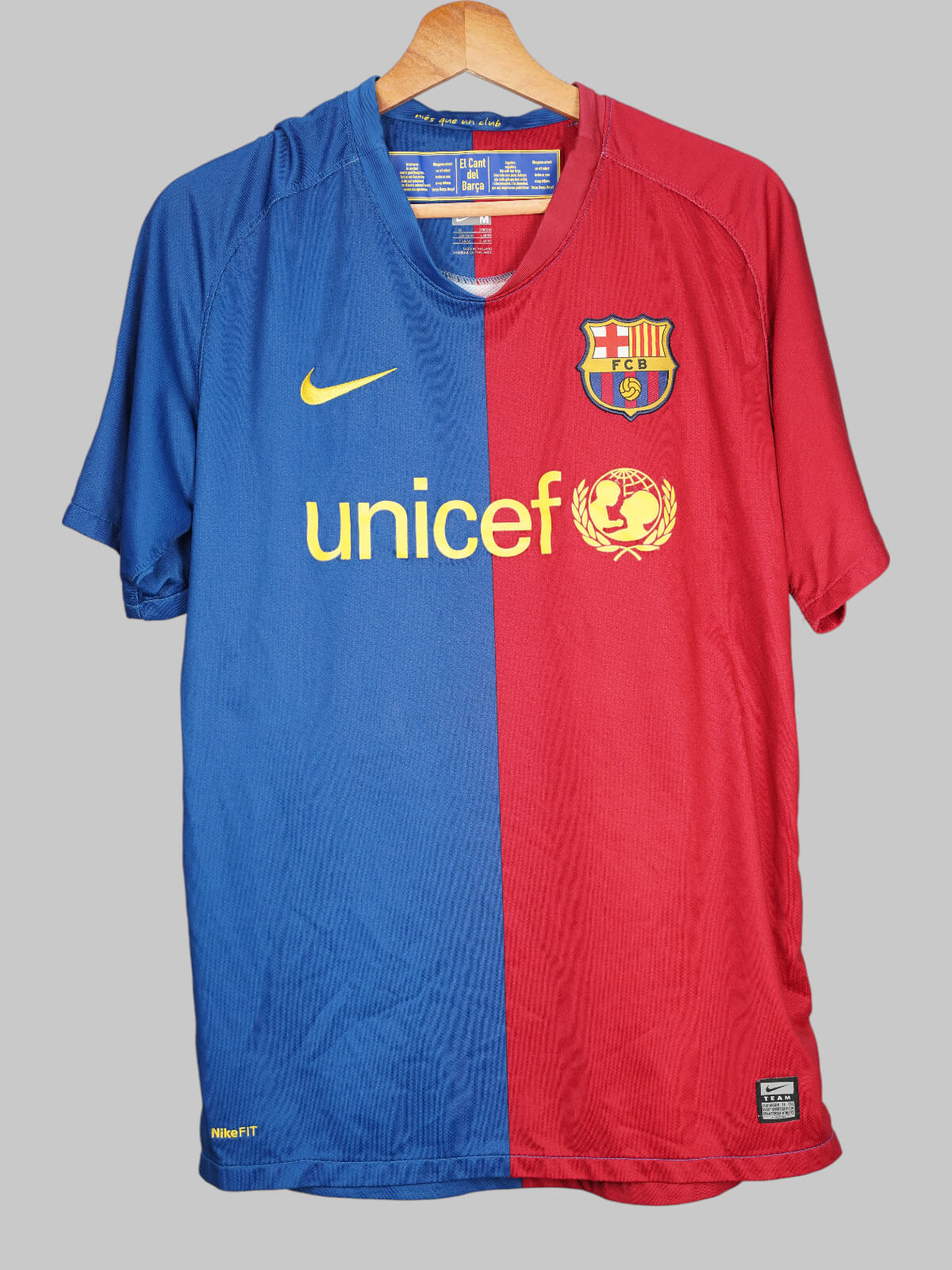 2008/09 Barcelona Yaya Touré #24 Home Shirt (M) Nike | First11