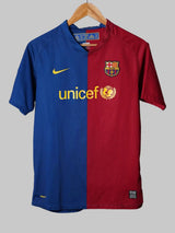 FC Barcelona Home Shirt 2008/9 (XL Kids)