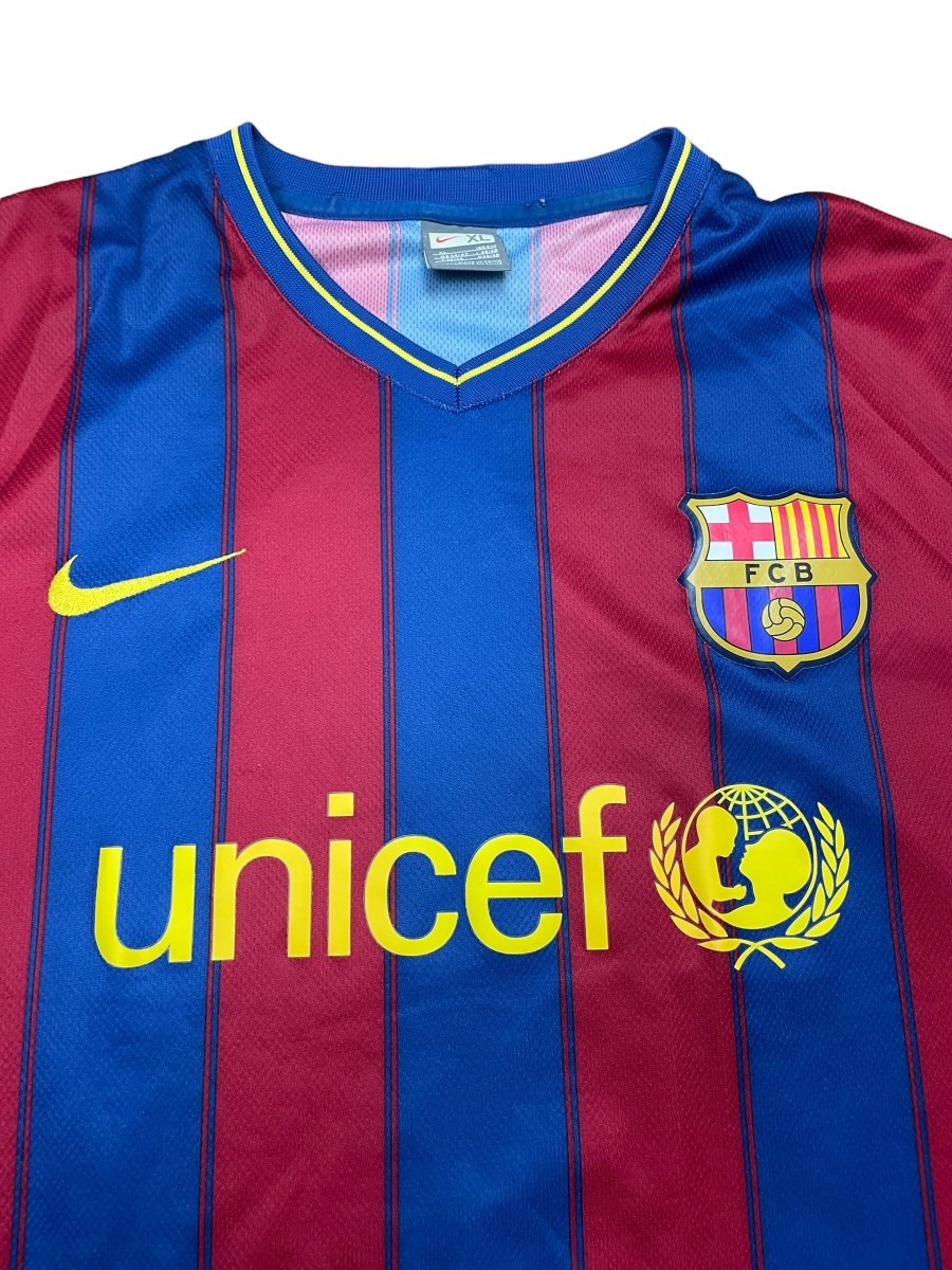 FC Barcelona Home Shirt 2009/10 - 9/10 - XL