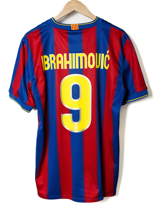 FC Barcelona Home Shirt 2009/10 Ibrahimovic 9 (L)