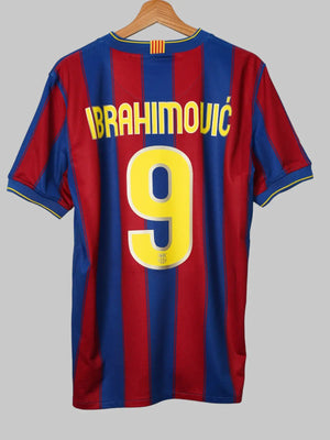 FC Barcelona Home Shirt 2009/10 Ibrahimovic 9 (M)