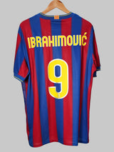 FC Barcelona Home Shirt 2009/10 Ibrahimovic 9 (XL)