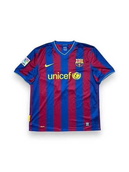 FC Barcelona Home Shirt 2009/10 Iniesta #8 - 8/10 - L