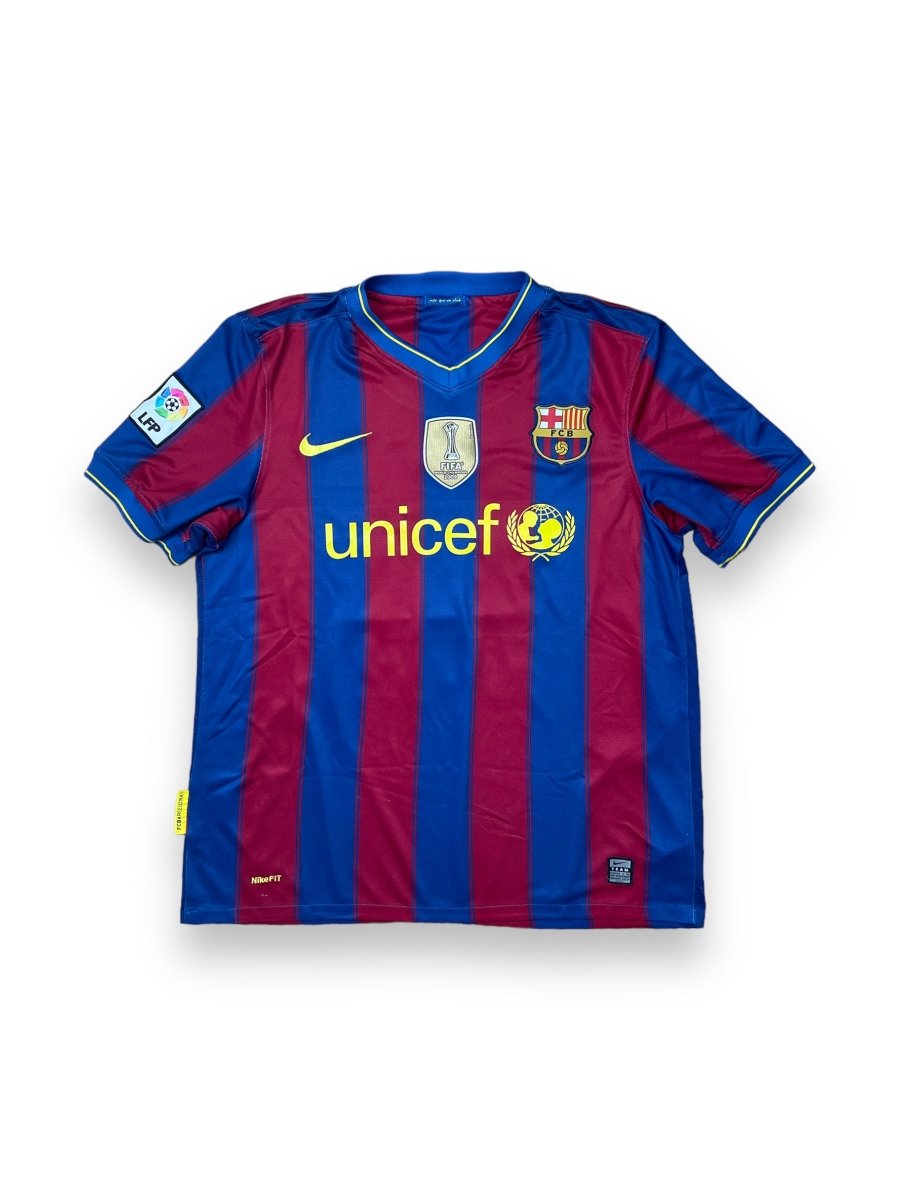 FC Barcelona Home Shirt 2009/10 Messi #10 - 8/10 - M