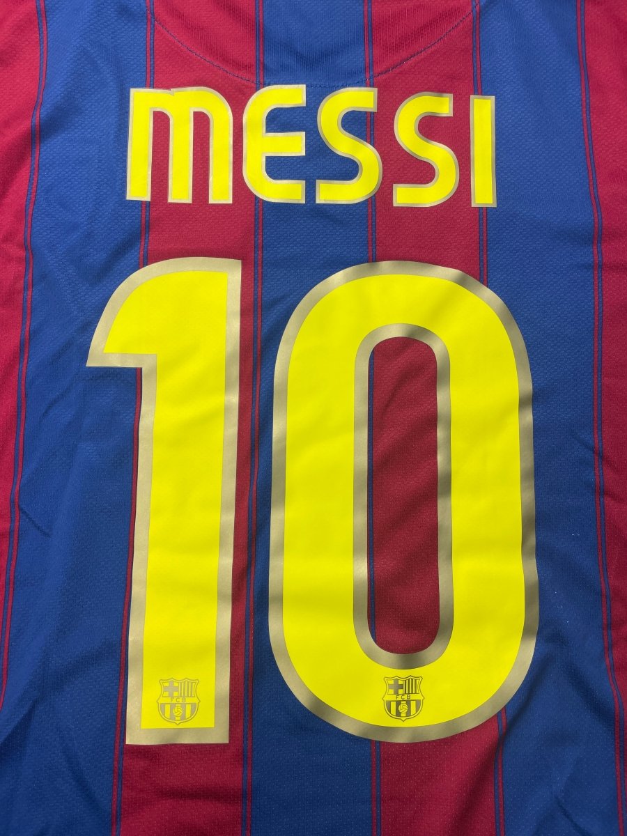 FC Barcelona Home Shirt 2009/10 Messi #10 - 8/10 - M