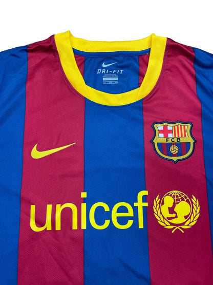 FC Barcelona Home Shirt 2010/11 - 10/10 - XXL