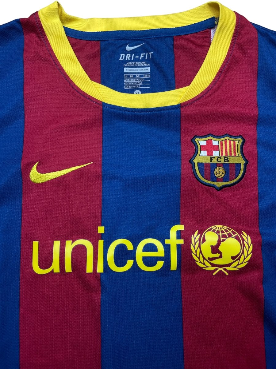 FC Barcelona Home Shirt 2010/11 - 9/10 - XL Kids