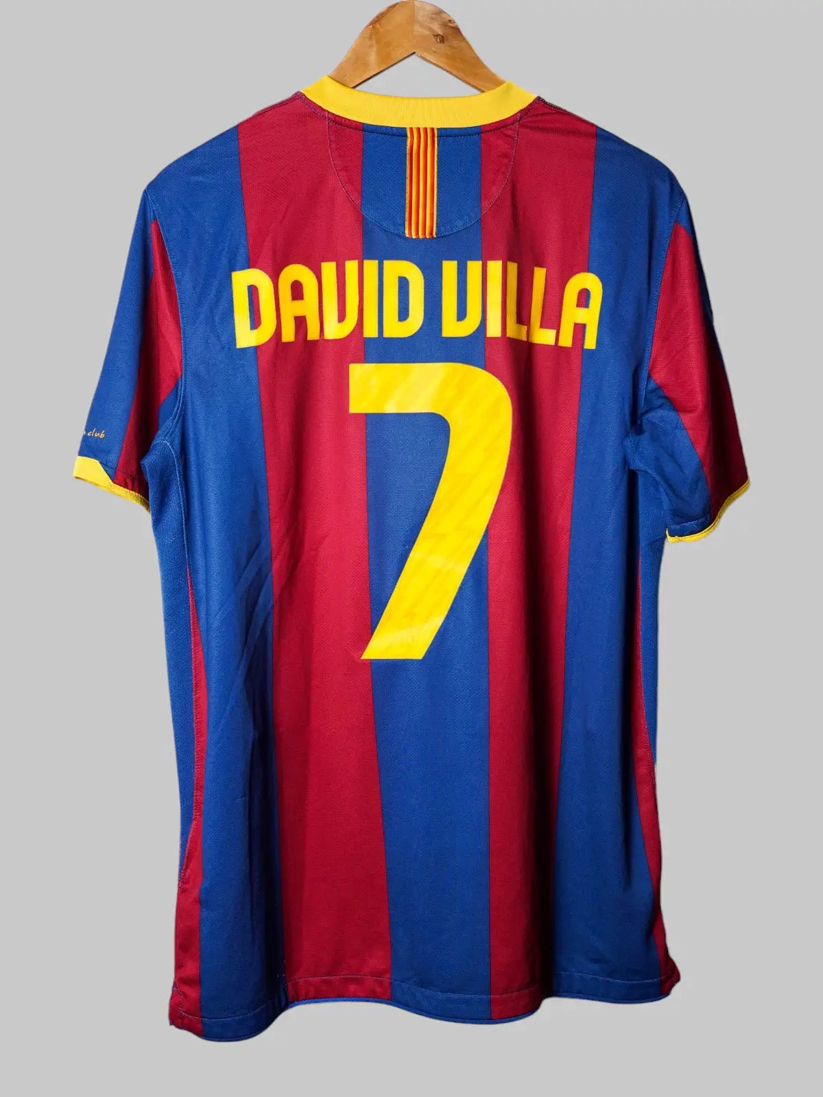 FC Barcelona Home Shirt 2010/11 David Villa 7 (L)