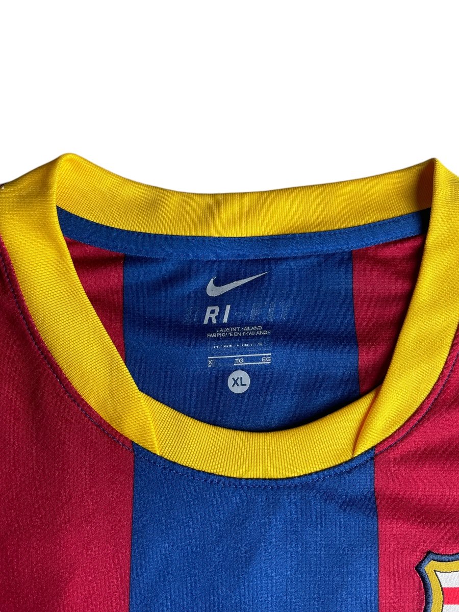 FC Barcelona Home Shirt 2010/11 Messi #10 - 9/10 - XL