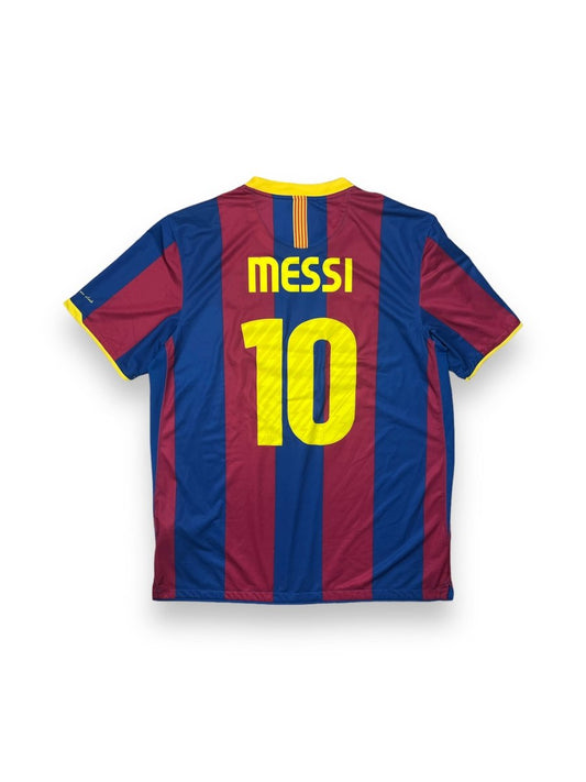 FC Barcelona Home Shirt 2010/11 Messi #10 - 9/10 - XL