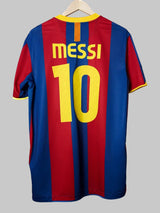 FC Barcelona Home Shirt 2010/11 Messi 10 (L)