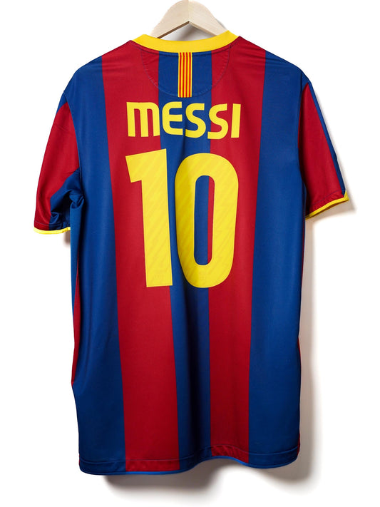 FC Barcelona Home Shirt 2010/11 Messi 10 (L)