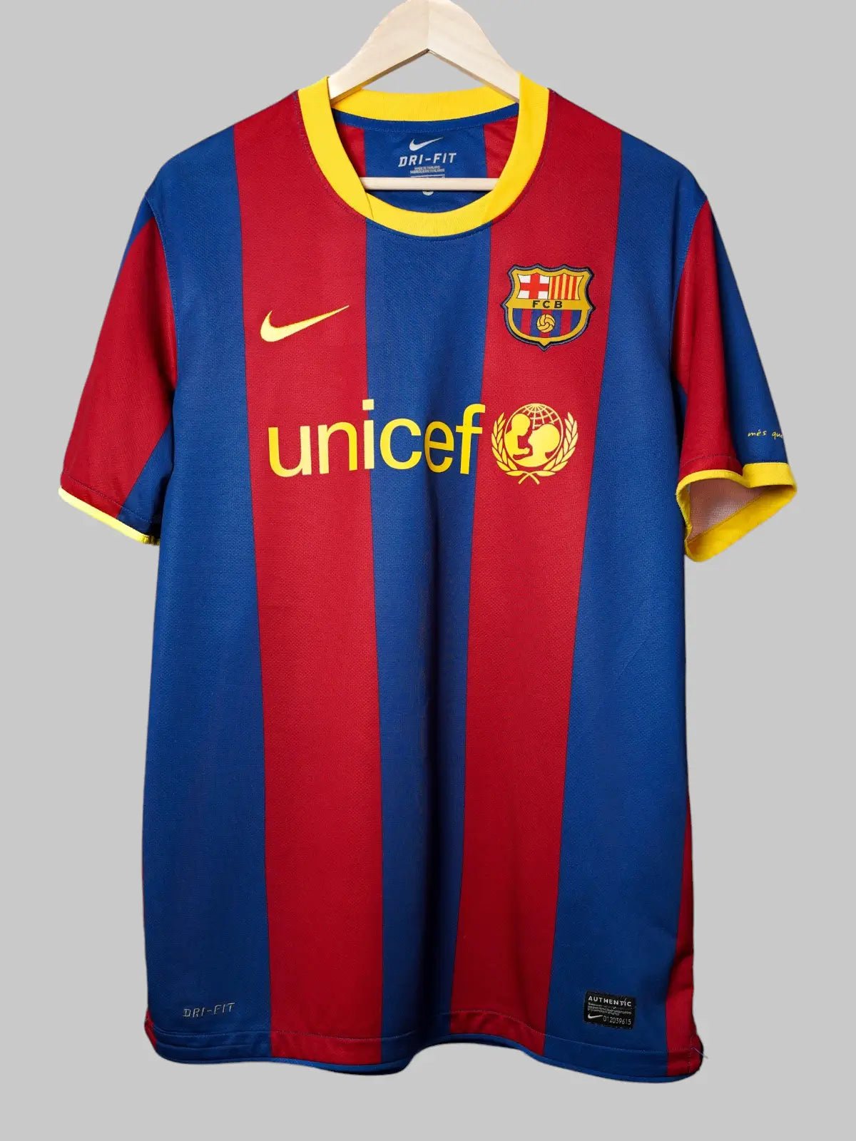 FC Barcelona Home Shirt 2010/11 Messi 10 (L)