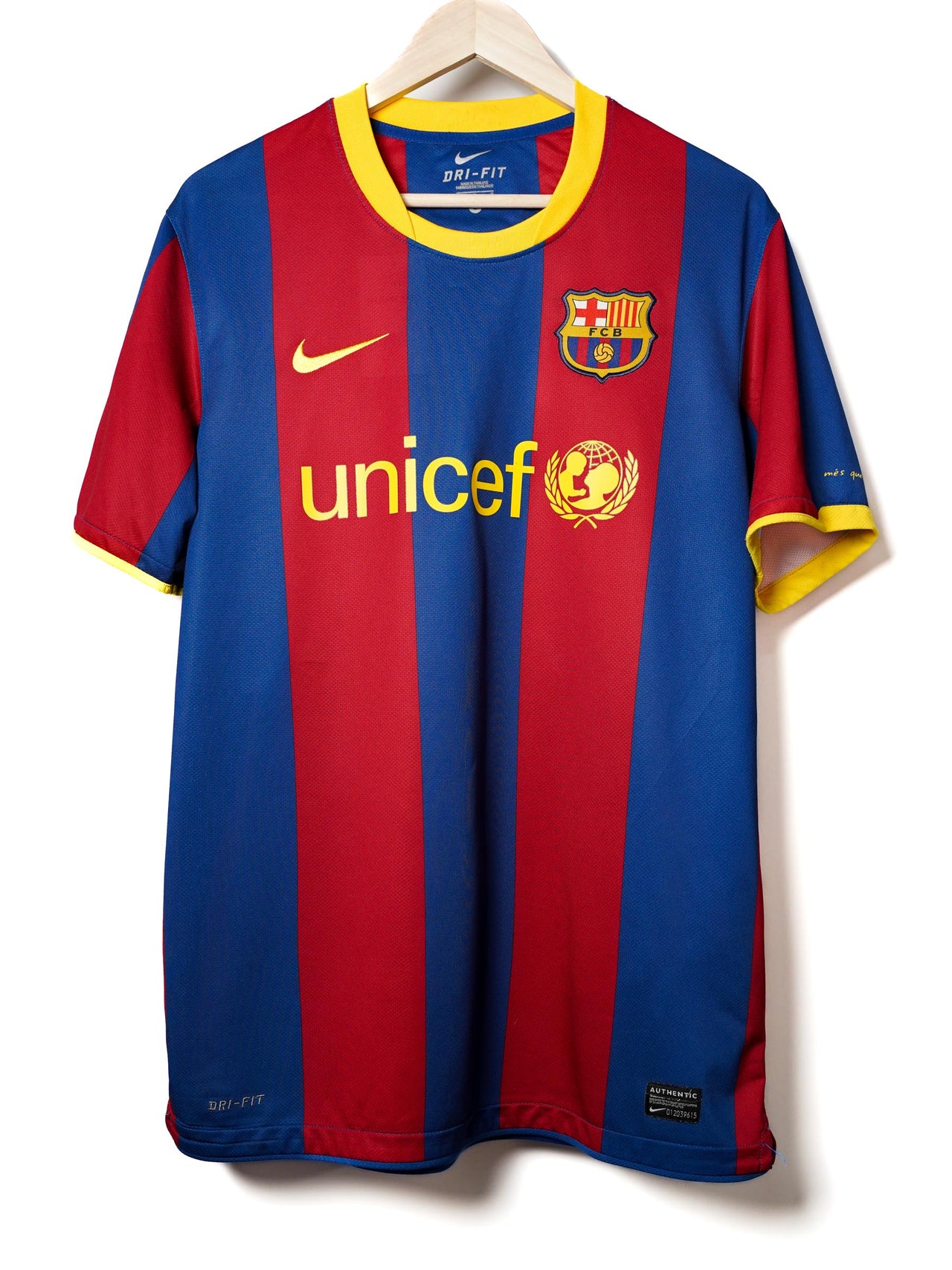 FC Barcelona Home Shirt 2010/11 Messi 10 (L)