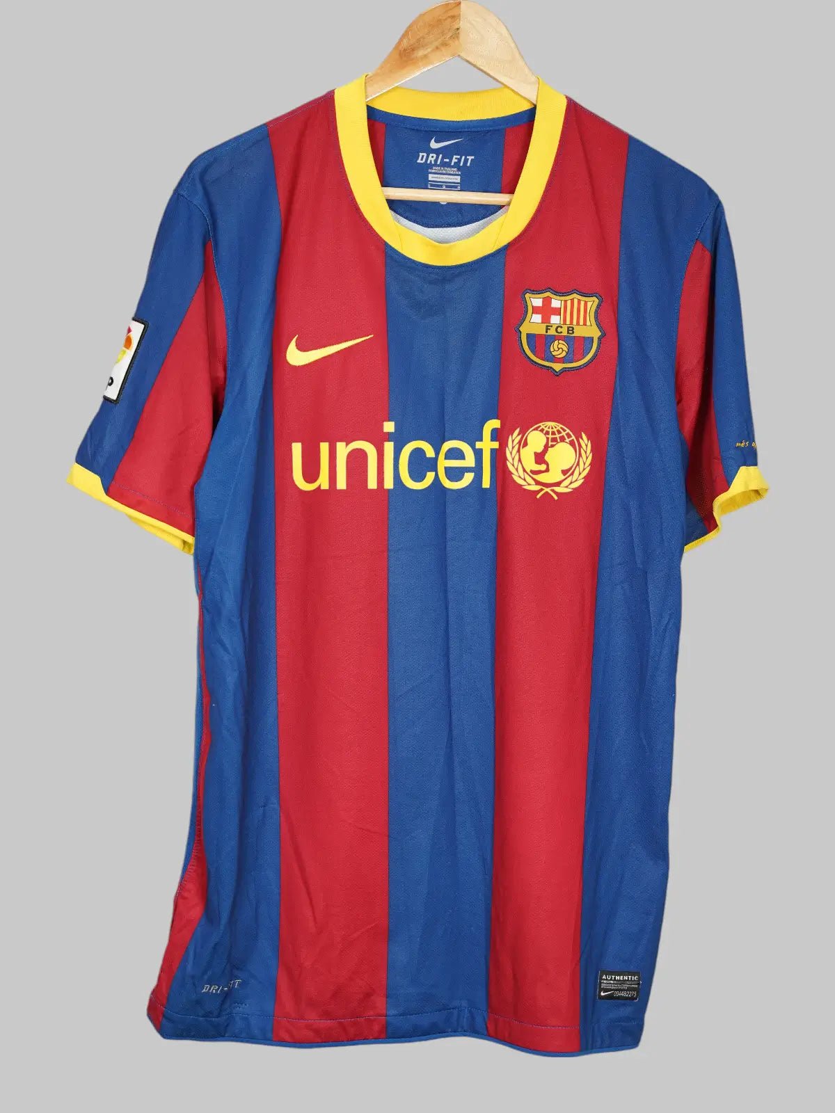 FC Barcelona Home Shirt 2010/11 Messi 10 (L)