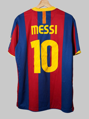FC Barcelona Home Shirt 2010/11 Messi 10 (L)