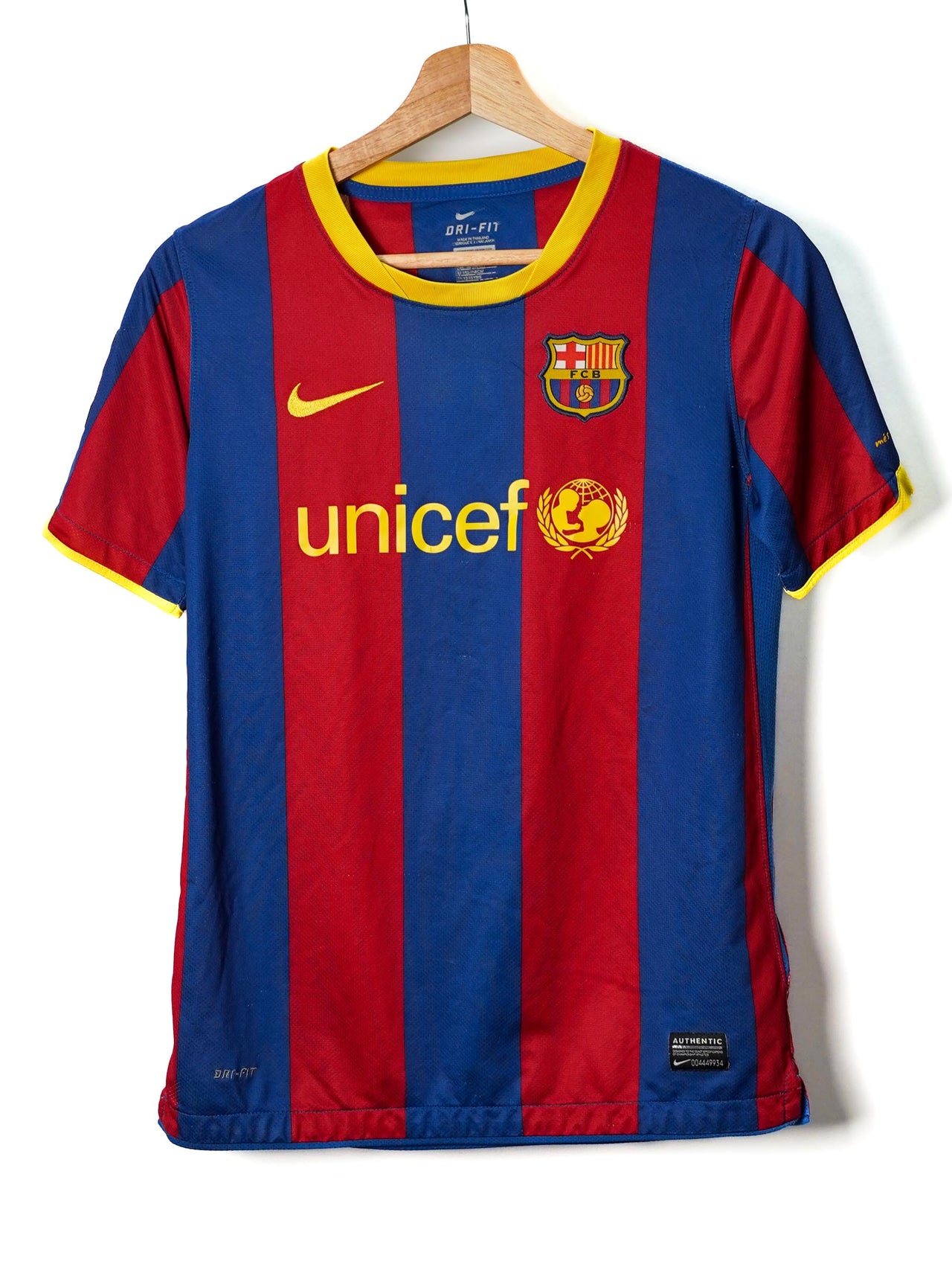 FC Barcelona Home Shirt 2010/11 Messi 10 (L Kids)