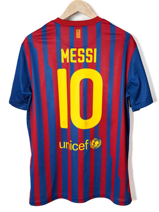 FC Barcelona Home Shirt 2011/12 Messi 10 (L)