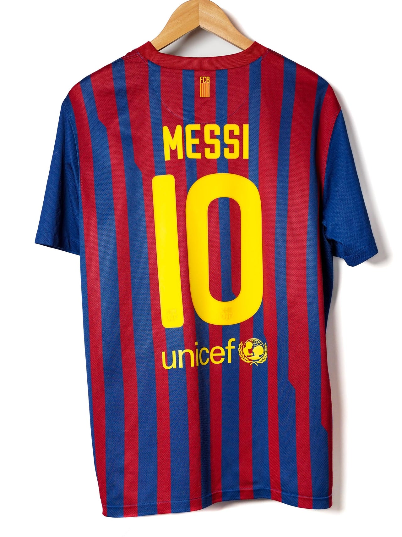 FC Barcelona Home Shirt 2011/12 Messi 10 (L)