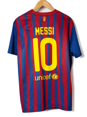 FC Barcelona Home Shirt 2011/12 Messi 10 (L)