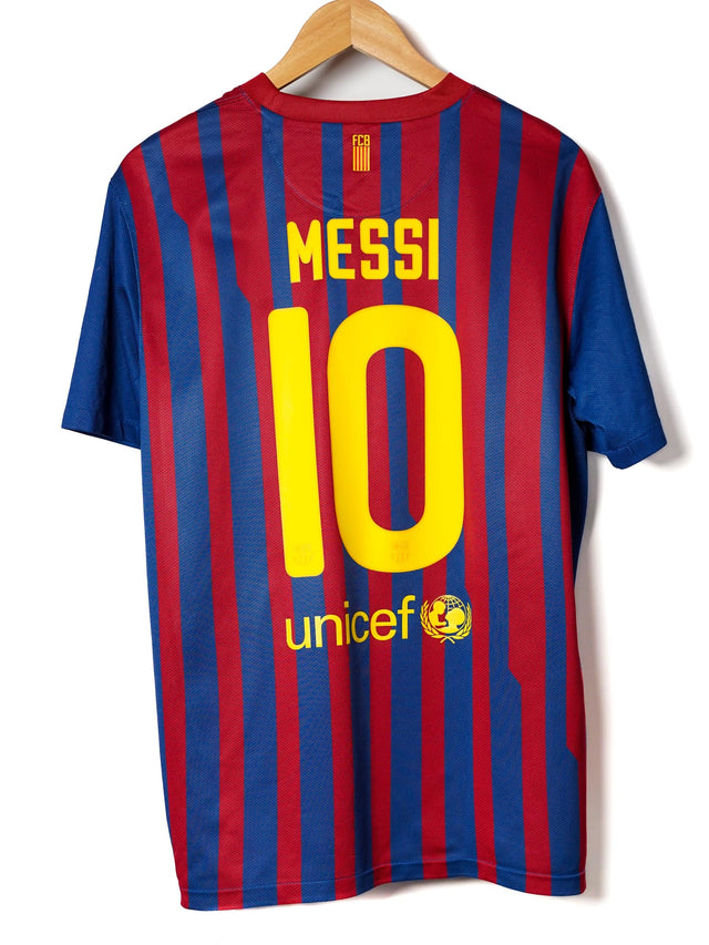 FC Barcelona Home Shirt 2011/12 Messi 10 (L)