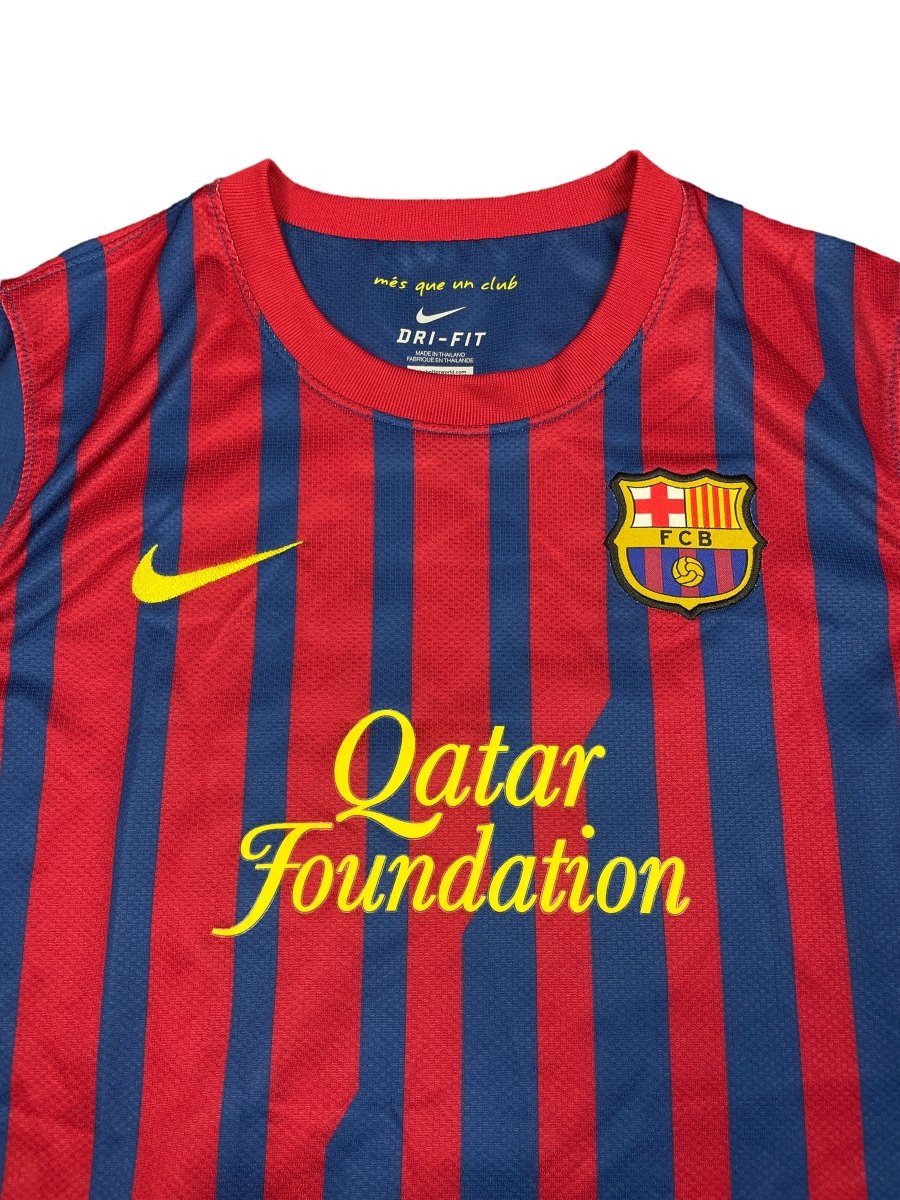 FC Barcelona Home Shirt 2011/12 Messi #10 - L Kids - 9/10