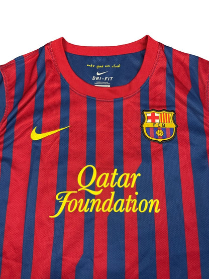 FC Barcelona Home Shirt 2011/12 Messi #10 - L Kids - 9/10