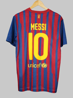 FC Barcelona Home Shirt 2011/12 Messi 10 (M)