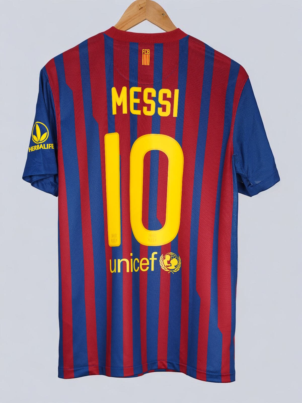 2011/12 Barcelona Messi #10 Home Shirt (M) Nike | First11