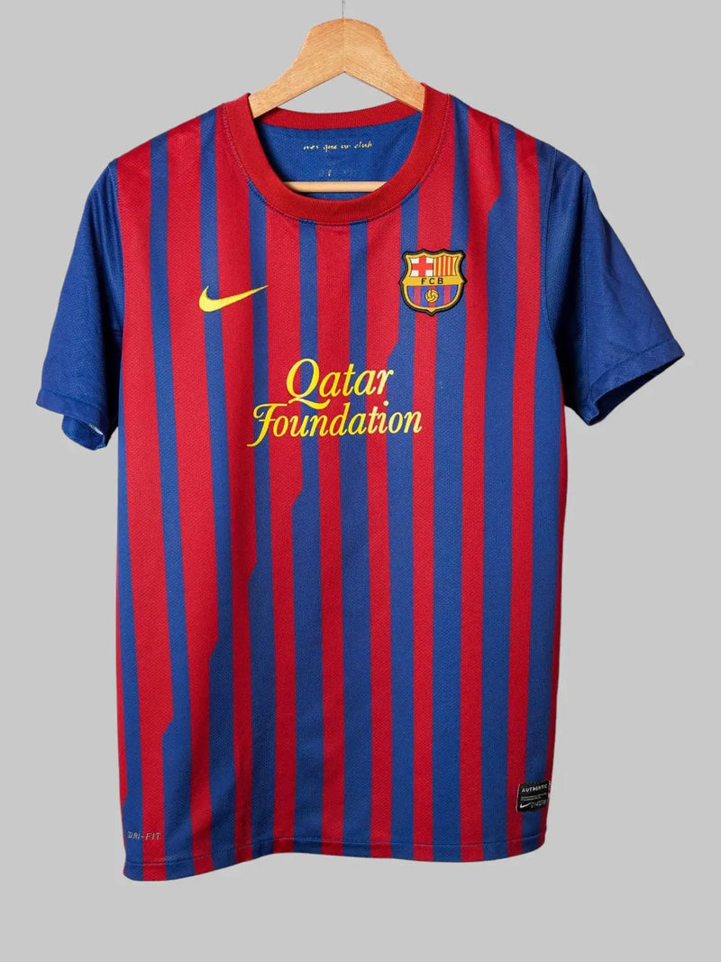 FC Barcelona Home Shirt 2011/12 (XL Kids)