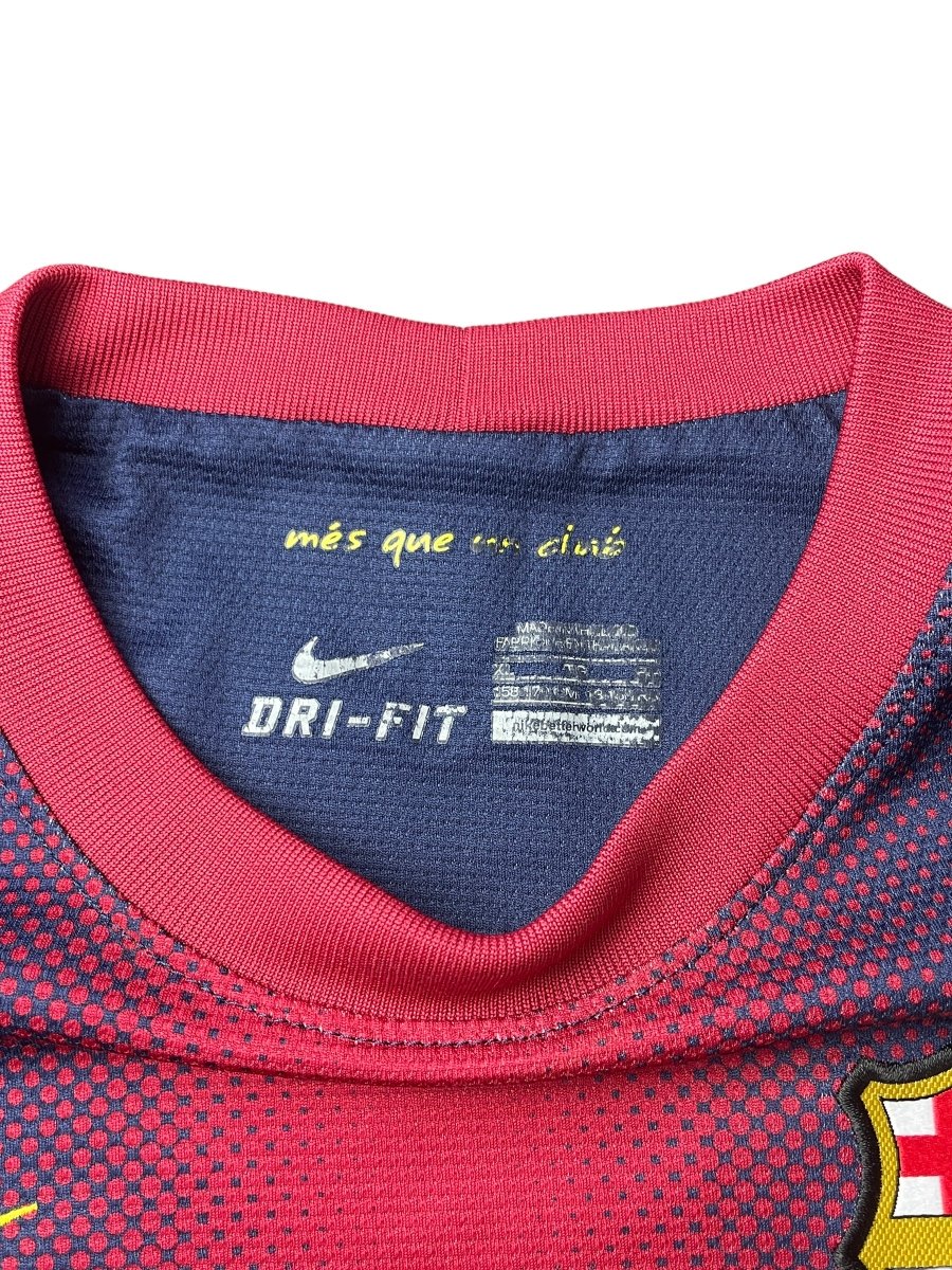 FC Barcelona Home Shirt 2012/13 - 9/10 - XL Kids