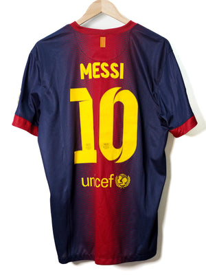FC Barcelona Home Shirt 2012/13 Messi 10 (L)
