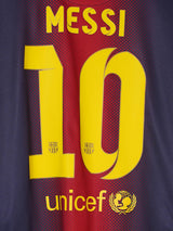 FC Barcelona Home Shirt 2012/13 Messi 10 (L)