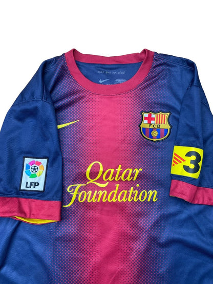 FC Barcelona Home Shirt 2012/13 Messi - 9/10 - L