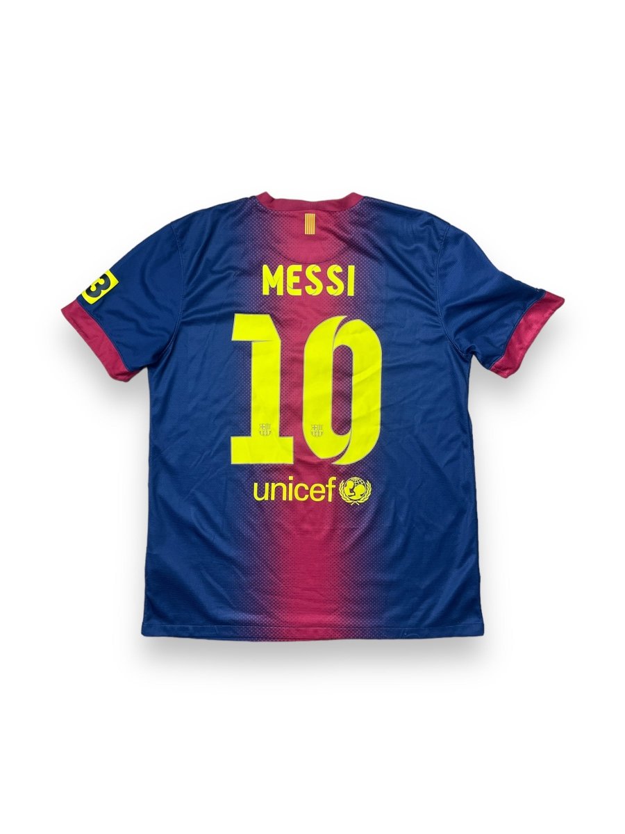 FC Barcelona Home Shirt 2012/13 Messi - 9/10 - L