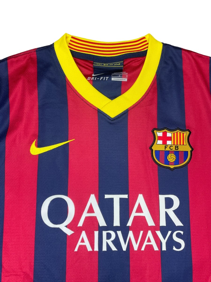 FC Barcelona Home Shirt 2013/14 - 10/10 - L