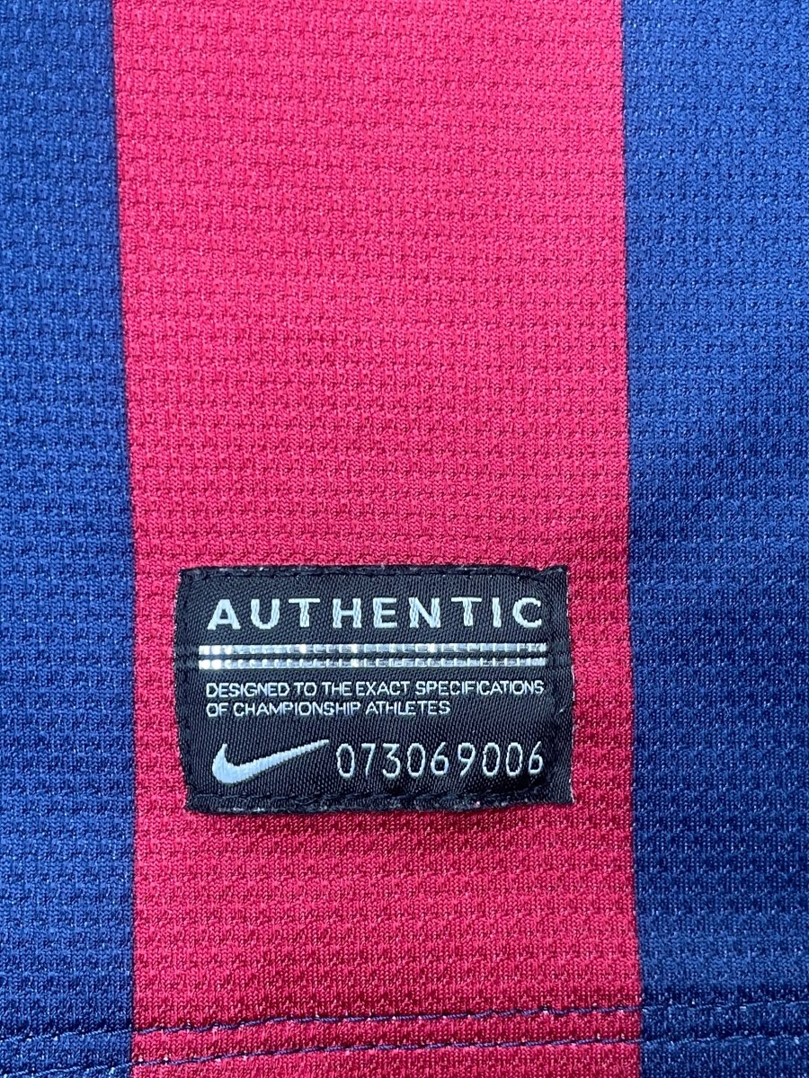 FC Barcelona Home Shirt 2013/14 - 10/10 - L