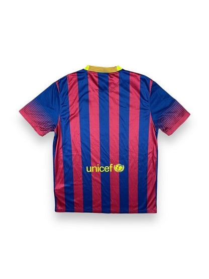 FC Barcelona Home Shirt 2013/14 - 9/10 - L