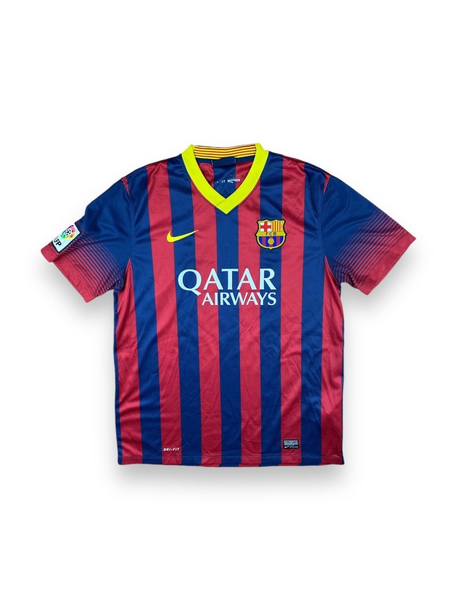 FC Barcelona Home Shirt 2013/14 - 9/10 - L