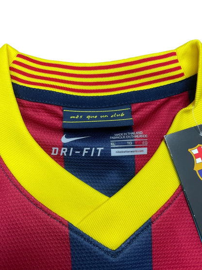 FC Barcelona Home Shirt 2013/14 BNWT - 10/10 - XL