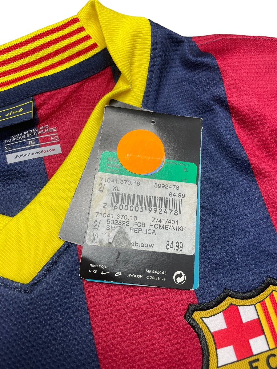 FC Barcelona Home Shirt 2013/14 BNWT - 10/10 - XL