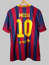 FC Barcelona Home Shirt 2013/14 Messi 10 (L)