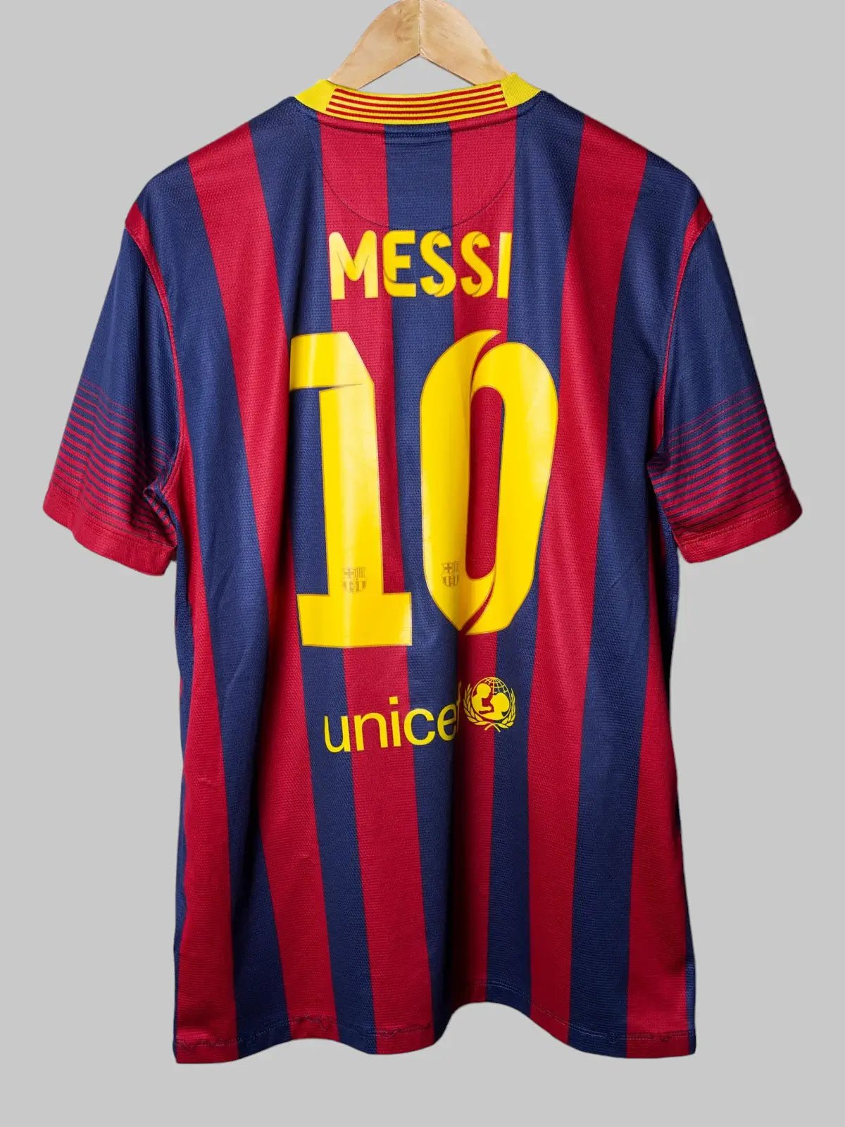 FC Barcelona Home Shirt 2013/14 Messi 10 (L)