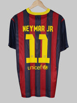 FC Barcelona Home Shirt 2013/14 Neymar Jr 11 (L)