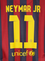 FC Barcelona Home Shirt 2013/14 Neymar Jr 11 (L)