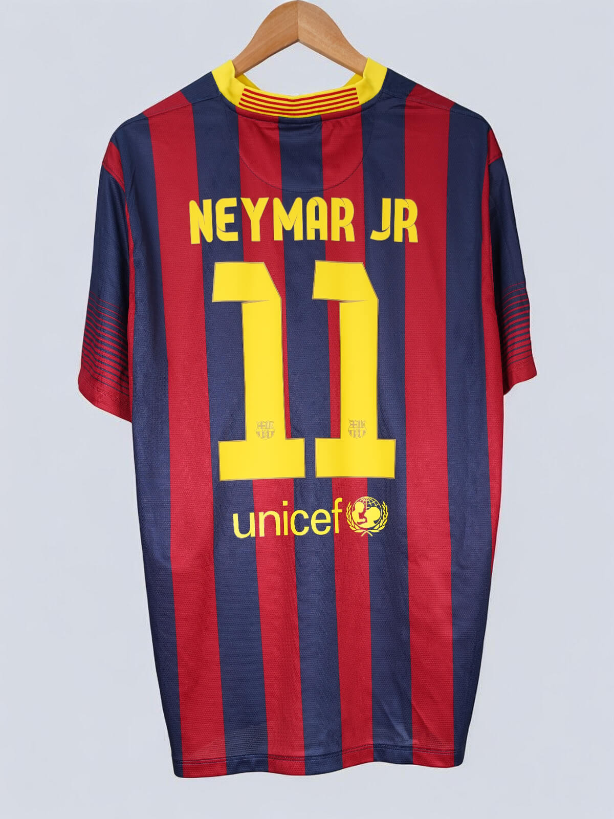2013/14 Barcelona Neymar Jr #11 Home Shirt (XL) Nike | First11