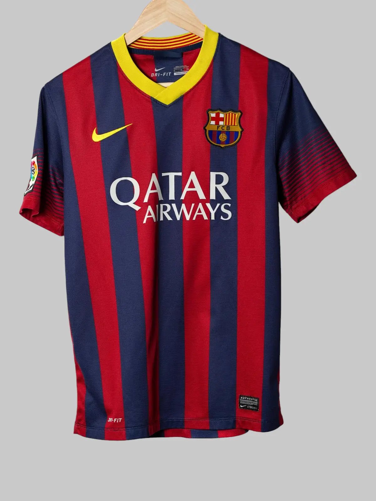 FC Barcelona Home Shirt 2013/14 Pique 3 (S)